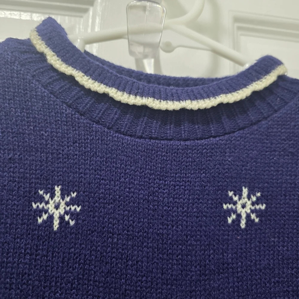 Vintage B.T. Kids Girls Sweater & Pants Set Holiday Size 3T